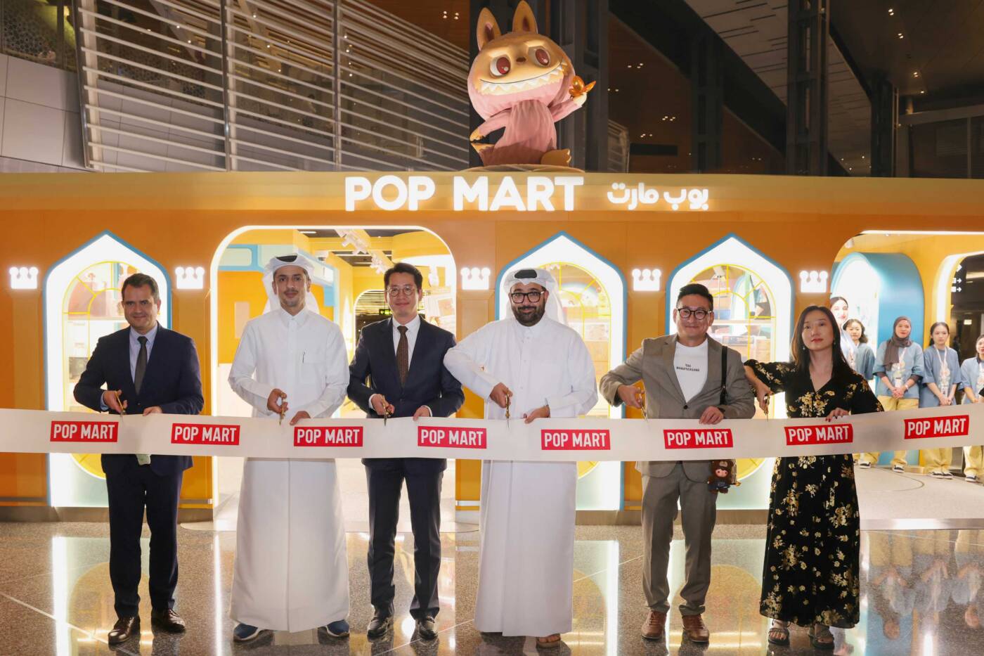 POP MART เปิดสาขาแรกในตะวันออกกลางที่ กาตาร์ ดิวตี้ฟรี สนามบินฮาหมัด
