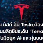 "อีลอน มัสก์" ลั่น! Tesla ต้องสร้างโรงงาน "ผลิตชิปยักษ์" ระดับ "Terra Fab" รับมือยุค AI และหุ่นยนต์