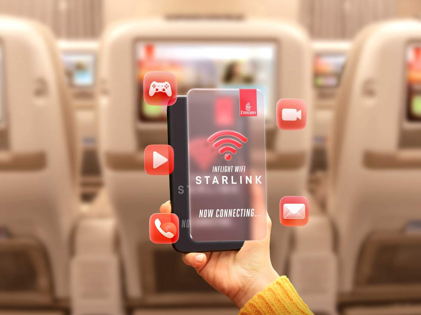 เอมิเรตส์ ทุ่มสุดตัว ติดตั้ง Starlink Wi-Fi ฟรี ครบ 232 ลำ พร้อมทะยานสู่การเป็นผู้นำด้านการเชื่อมต่อบนเครื่องบิน