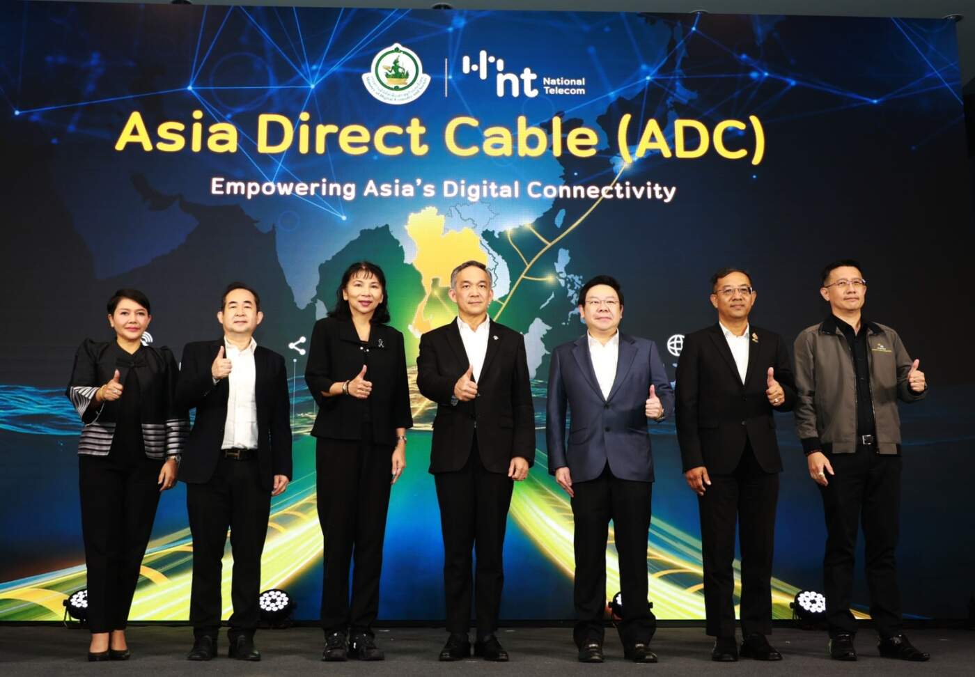 NT เปิดใช้โครงข่ายเคเบิลใต้น้ำ ADC (Asia Direct Cable) อย่างเป็นทางการ! ยกระดับ 'ไทย' สู่ศูนย์กลางดิจิทัลอาเซียน เชื่อมเอเชีย 9,988 กม. รับ 5G-AI-คลาวด์