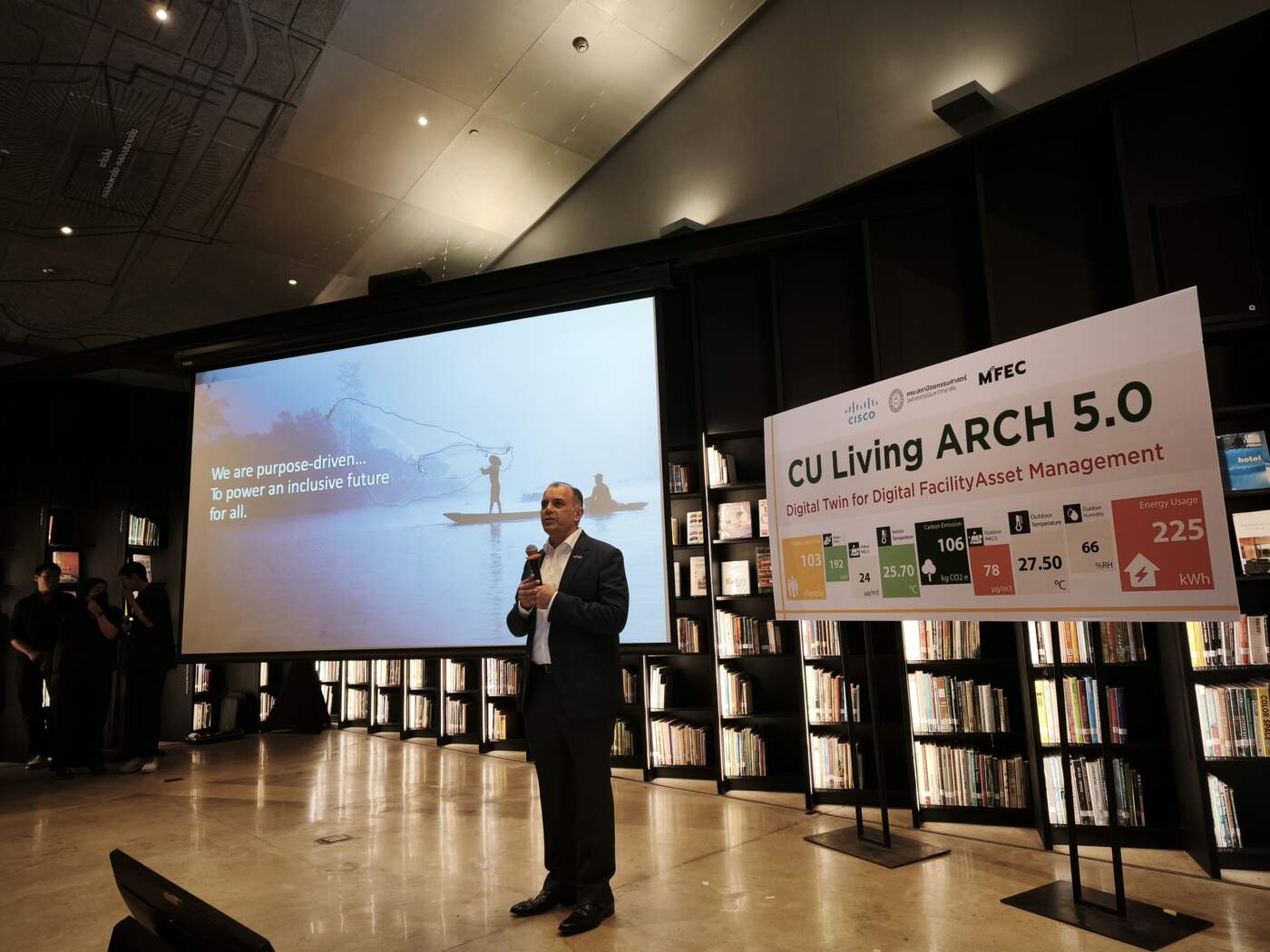 'CU Living ARCH 5.0' สถาปัตยกรรม Digital Twin ขับเคลื่อนด้วย AI โดยจุฬาฯ-Cisco-MFEC