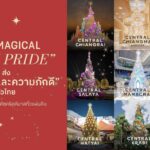 เซ็นทรัลพัฒนา-ททท. เนรมิต 9 ต้นคริสต์มาสอัตลักษณ์ท้องถิ่น เทิดพระเกียรติ 'สมเด็จพระพันปีหลวงฯ' ส่องประกายความงามสู่สากล