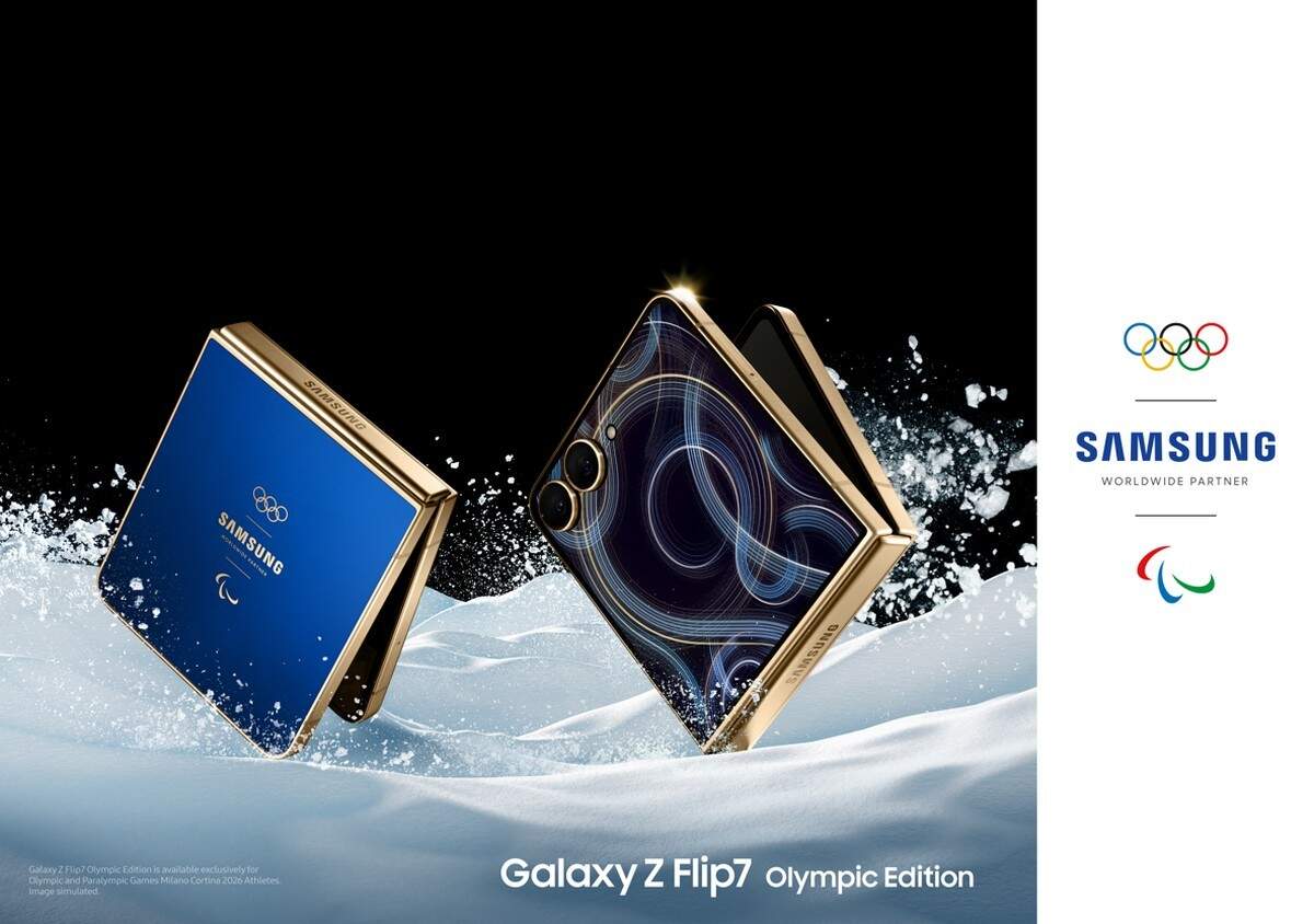 Samsung เปิดตัว Galaxy Z Flip7 Olympic Edition รับมหกรรมโอลิมปิกฤดูหนาว 2026