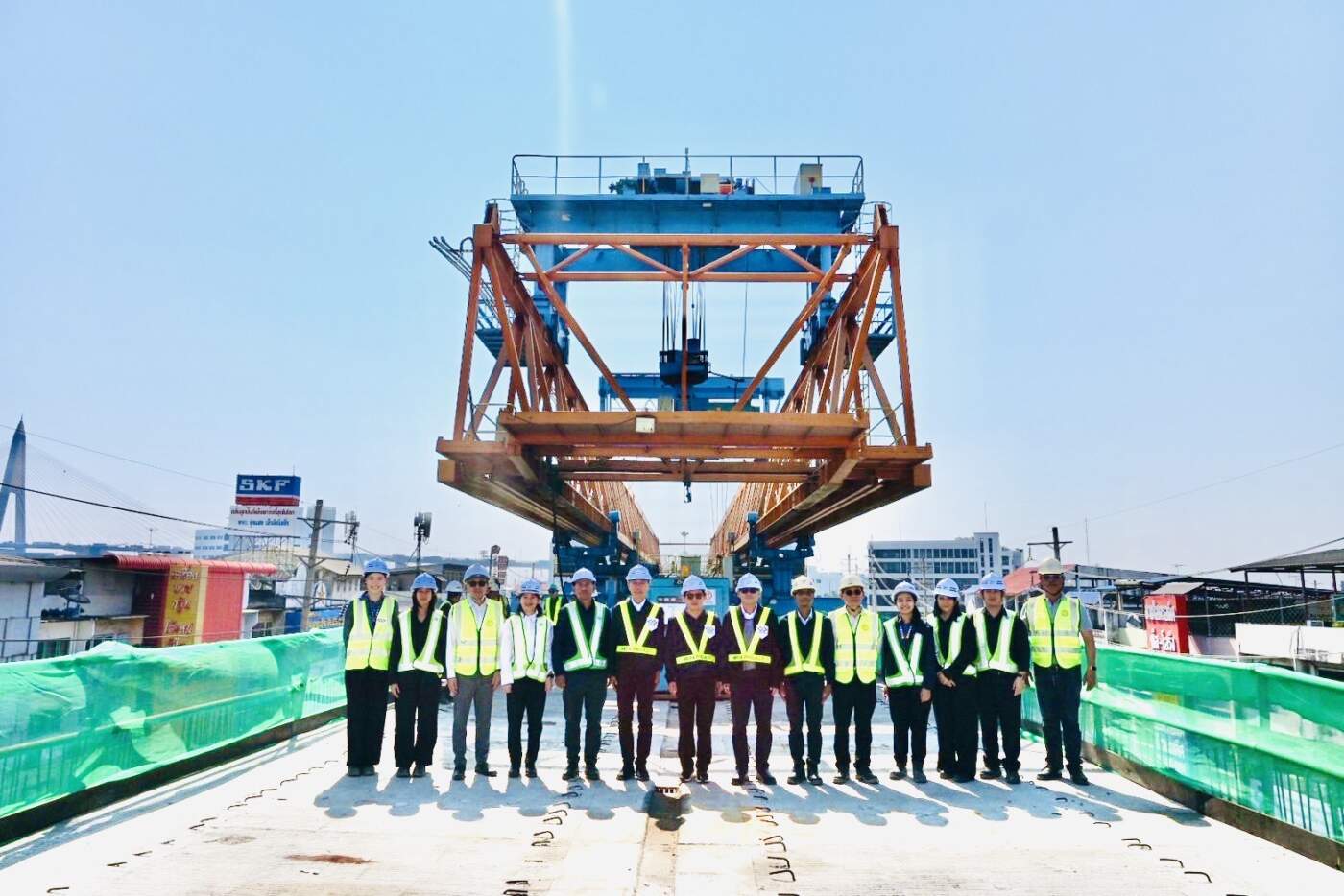 ความคืบหน้ารถไฟฟ้าสายสีม่วง-ส้ม ล่าสุด รฟม. ลุยตรวจมาตรการความปลอดภัย