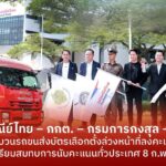 ไปรษณีย์ไทย ดีเดย์! ปล่อยขบวนรถขนบัตรเลือกตั้งล่วงหน้า 600 คัน กระจายสู่ 400 เขตทั่วประเทศ