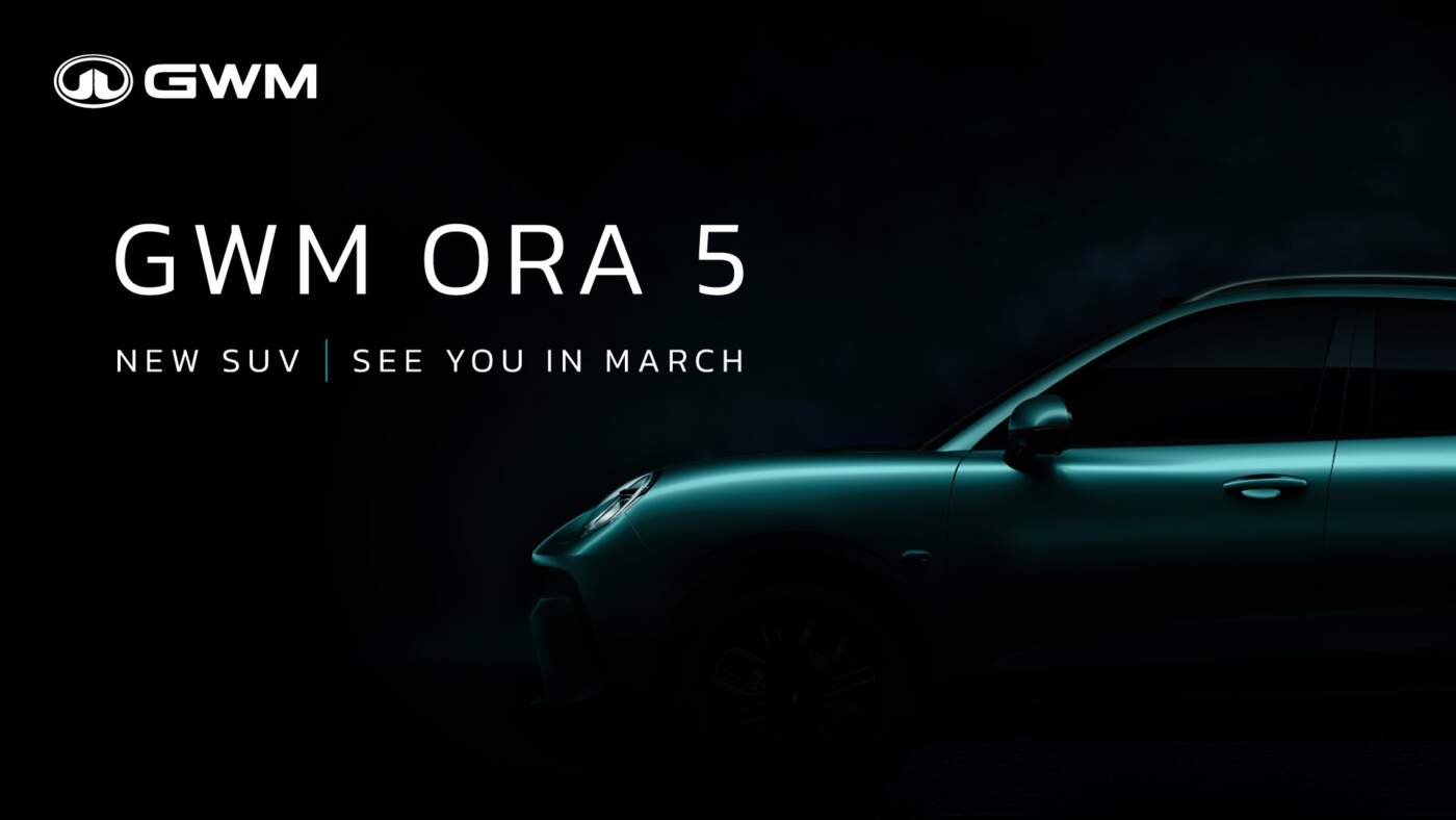 GWM เตรียมเขย่าตลาดไทย! ส่ง GWM ORA 5 SUV บุกตลาด มี.ค. นี้ ชูแพลตฟอร์มใหม่และระบบ Coffee OS 3.0