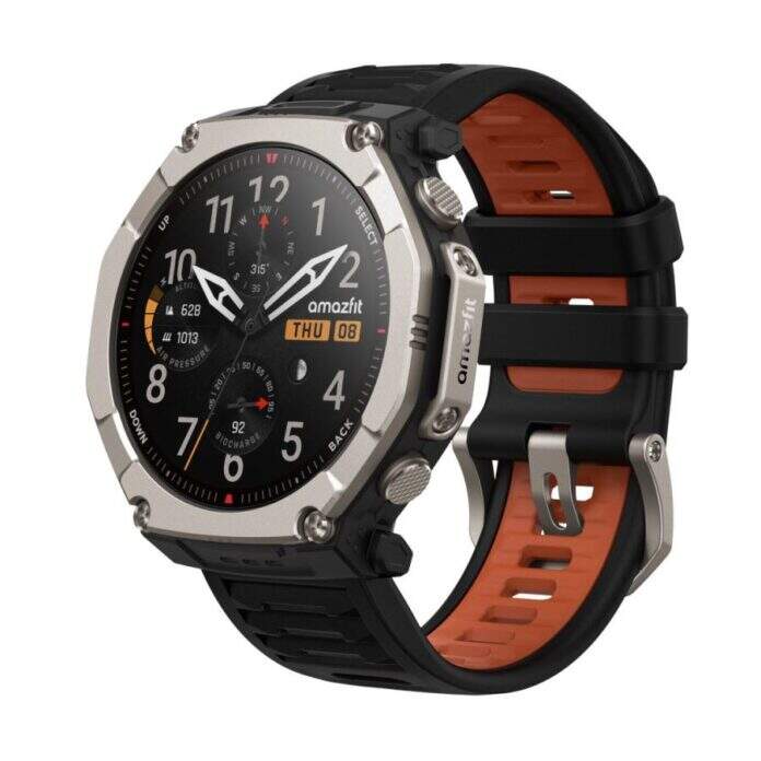 หลุดสเปก Amazfit T-Rex Ultra 2 เรือนไมล์สายลุย! จอ AMOLED 3,000 Nits บอดี้ไทเทเนียม