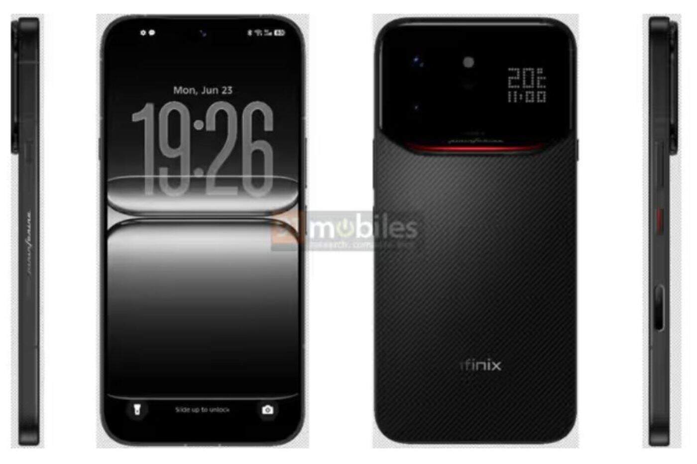 หลุดภาพ Infinix Note 60 Ultra ดีไซน์ลูกผสม iPhone 17 Pro และ Xiaomi 17 Pro
