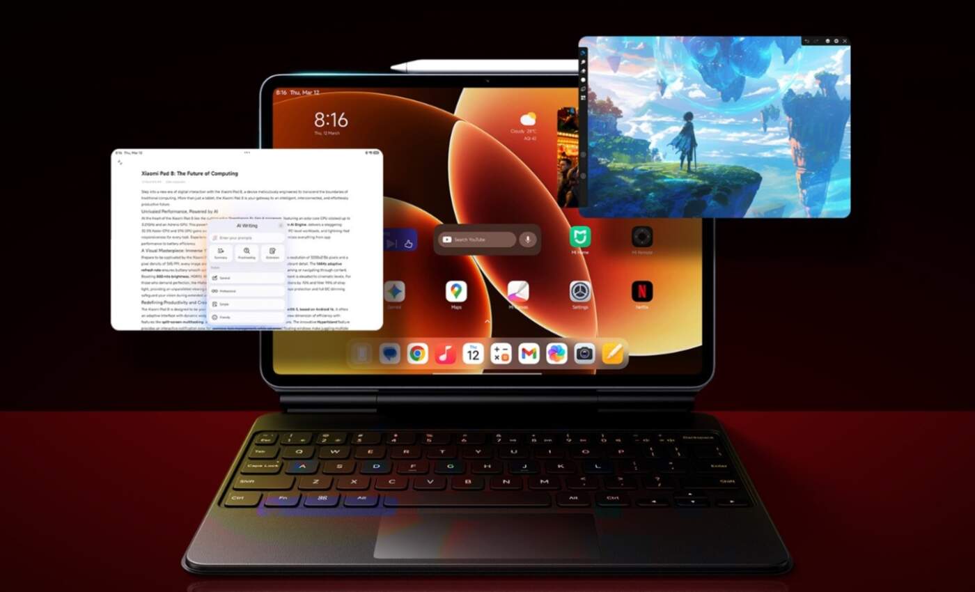 Xiaomi เตรียมส่ง Pad 8 บุกตลาดโลก 28 ก.พ. นี้! ชูขุมพลัง Snapdragon 8s Gen 4 พร้อมแบตอึดจุใจ