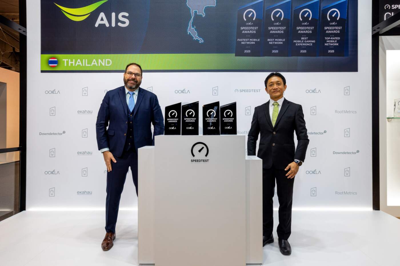 AIS ผงาดเบอร์ 1 กวาด 12 รางวัล Ookla ตอกย้ำโครงข่าย 5G และเน็ตบ้านดีที่สุดในไทย ปี 2025