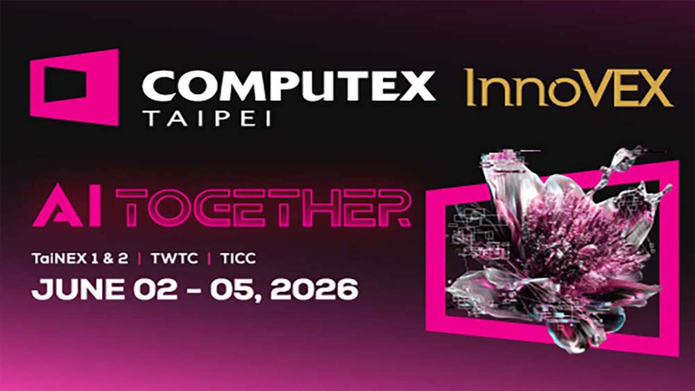ไต้หวันประกาศจัด COMPUTEX 2026 ขนทัพ 1,500 บริษัทโชว์นวัตกรรม 'AI Together' ปักหมุดไทยเป 2-5 มิ.ย. นี้