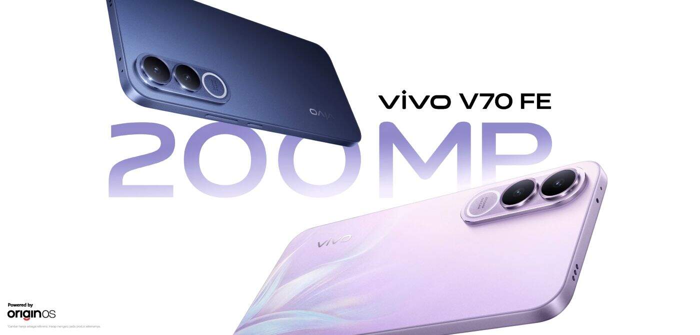 vivo เปิดตัว V70 FE จัดเต็มกล้อง 200MP แบต 7000mAh พร้อมชิป Dimensity 7360-Turbo
