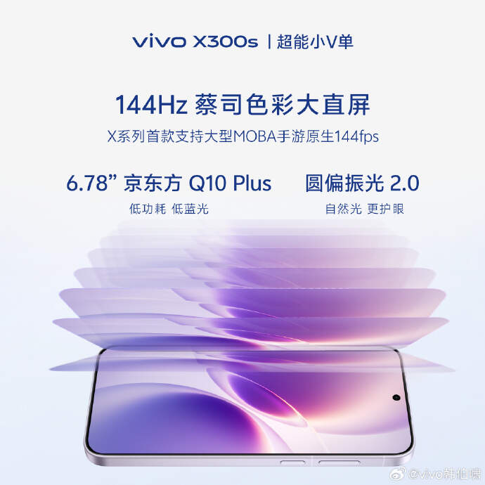 vivo คอนเฟิร์มเตรียมเปิดตัว X300s จัดเต็มจอถนอมสายตา และกล้องระดับ 200MP