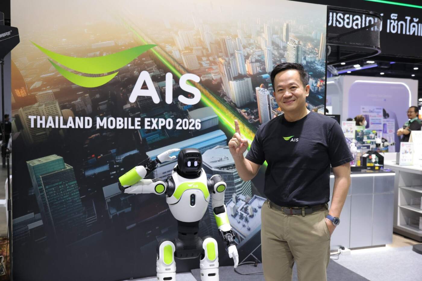 AIS เปิดตัว “น้องจีจี้” หุ่นยนต์ AI อัจฉริยะ ปฏิวัติงานบริการรีเทลยุคใหม่ ประเดิม Thailand Mobile Expo 2026