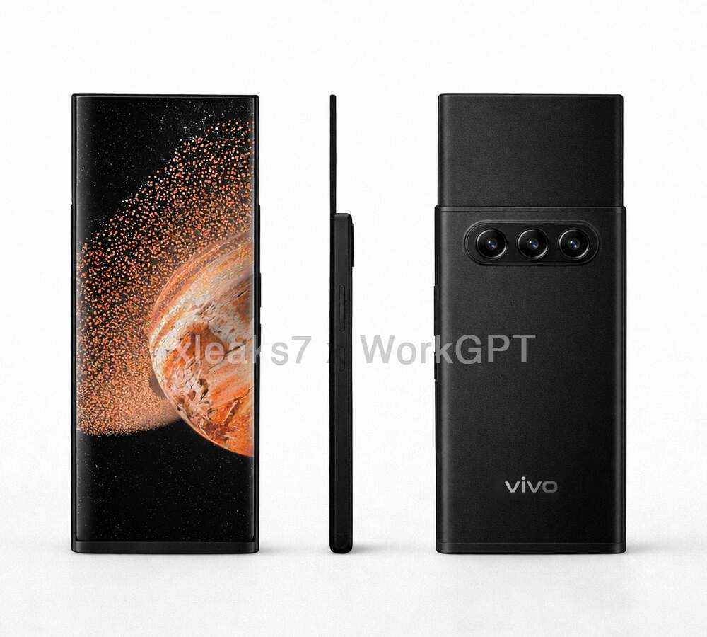 vivo จดสิทธิบัตร "มือถือจอม้วนแนวตั้ง" ยืดจอให้ยาวขึ้น ไม่ใช่กว้างขึ้น