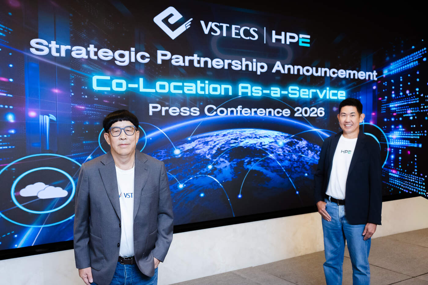 VST ECS ผนึก HPE เปิดตัว "Co-Location As-a-Service" พลิกโฉมไอทีองค์กร ลดต้นทุนด้วยโมเดลเช่าใช้ครบวงจร