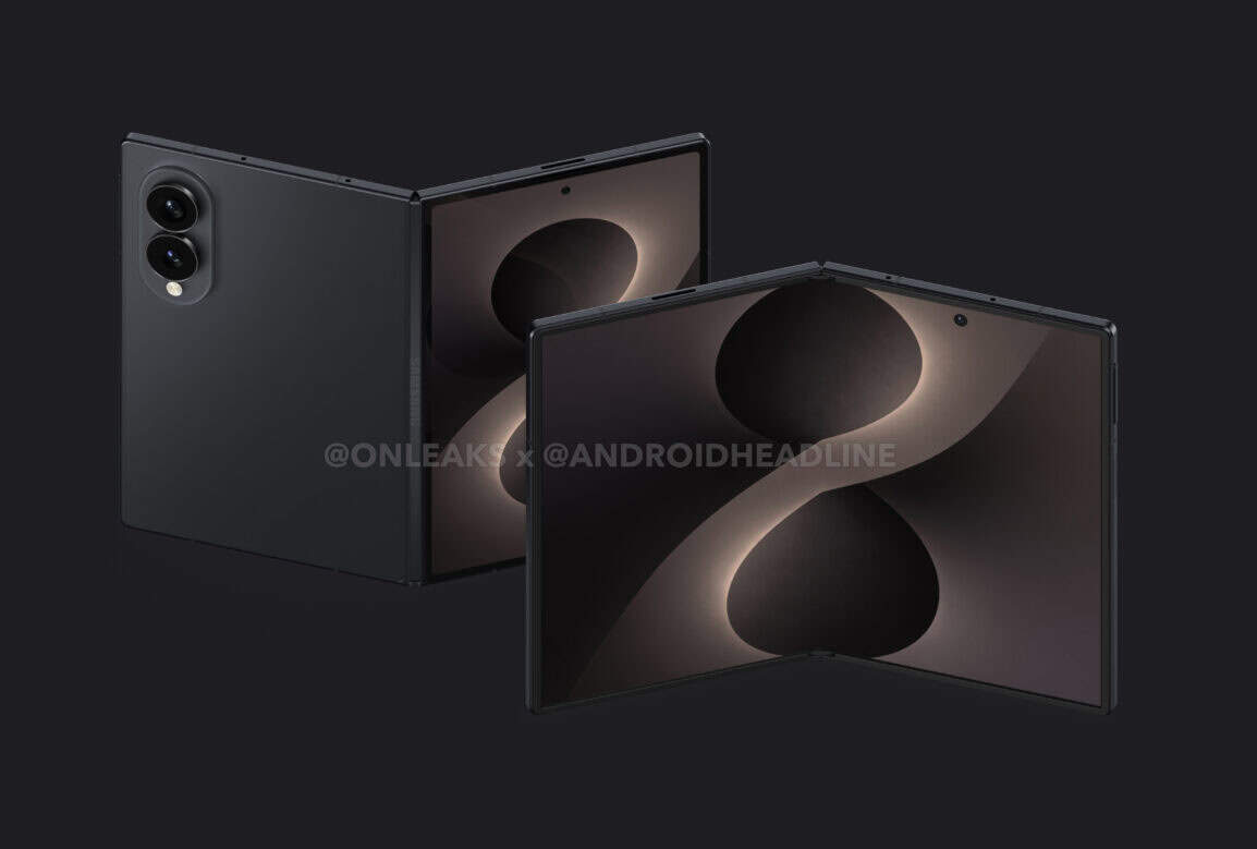 หลุดเรนเดอร์ Galaxy Z Fold8 Wide สมาร์ทโฟนจอพับรุ่นใหม่จาก Samsung ท้าชน iPhone Fold