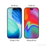 หลุดภาพกระจกกันรอย iPhone 18 Pro เผยดีไซน์ Dynamic Island เล็กชิดขอบกว่าเดิม