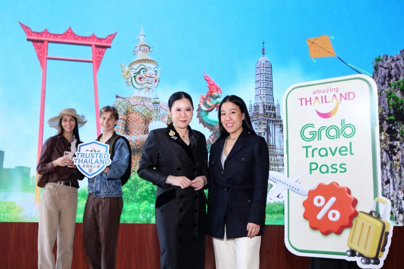 แกร็บ จับมือ ททท. เปิดตัว "Amazing Thailand Grab Travel Pass"