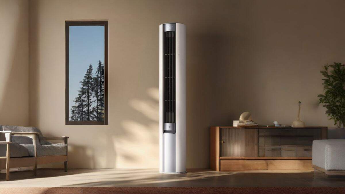 Xiaomi เปิดตัว Mijia Natural Wind แอร์ตั้งพื้นรุ่นใหม่ พลังลม 13 เมตร พร้อมระบบ HyperOS Connect