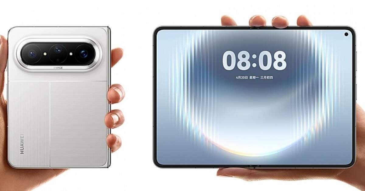 Huawei เตรียมส่ง Pura X Max มือถือพับได้จอใหญ่พิเศษ ดีไซน์ล้ำ เปิดตัวพร้อม Pura 90 Pro 20 เมษายนนี้