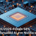 TSMC กำไรพุ่ง 58% ทุบสถิติใหม่! อานิสงส์ดีมานด์ชิป AI พร้อมอัดฉีดงบลงทุนรับความต้องการโลก