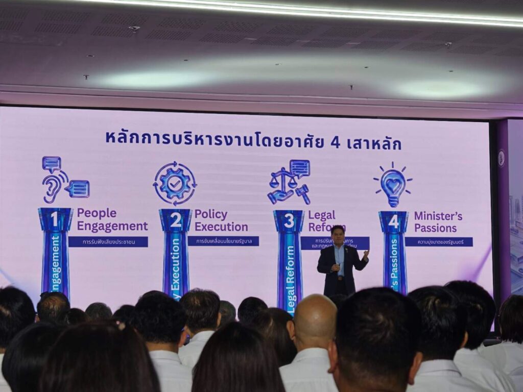 วราวุธ ชูนโยบาย “อุตสาหกรรมหนึ่งเดียว” ย้ำ ONE MIND ต้องใจเดียว เร่งเครื่องเศรษฐกิจสีเขียว-ความมั่นคงทางอาหาร