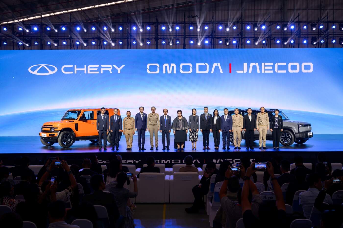 Chery Group, OMODA & JAECOO Thailandพิธีเปิดโรงงาน NEV ในประเทศไทย