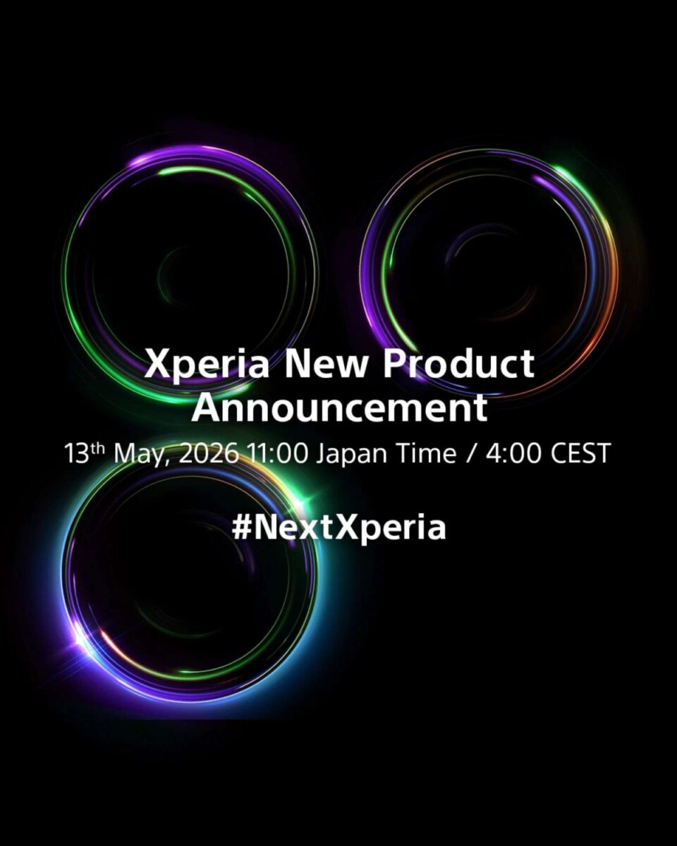 Sony ปักหมุด 13 พฤษภาคมนี้! เตรียมเปิดตัว Xperia 1 VIII เรือธงดีไซน์ใหม่ พร้อมทัพ Gadget ระดับโปร
