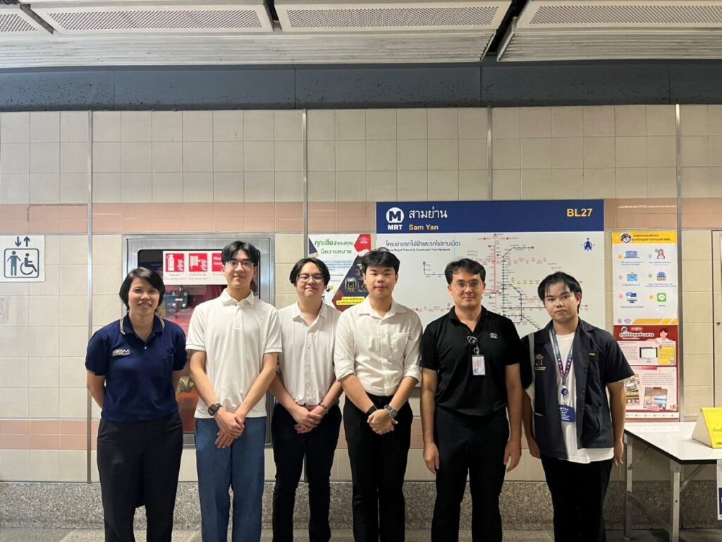 รฟม. จับมือ จุฬาฯ พัฒนา ‘MRTA Wayfinder’ นวัตกรรม Beacon นำทางด้วยเสียง ช่วยผู้พิการทางการเห็นนั่ง MRT