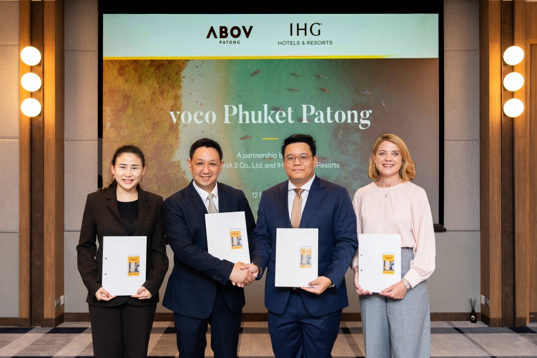 IHG เซ็นสัญญาเปิด ‘โวโค ภูเก็ต ป่าตอง’ ปักหมุดแลนด์มาร์กมิกซ์ยูสใหม่ รับท่องเที่ยวโตพุ่ง