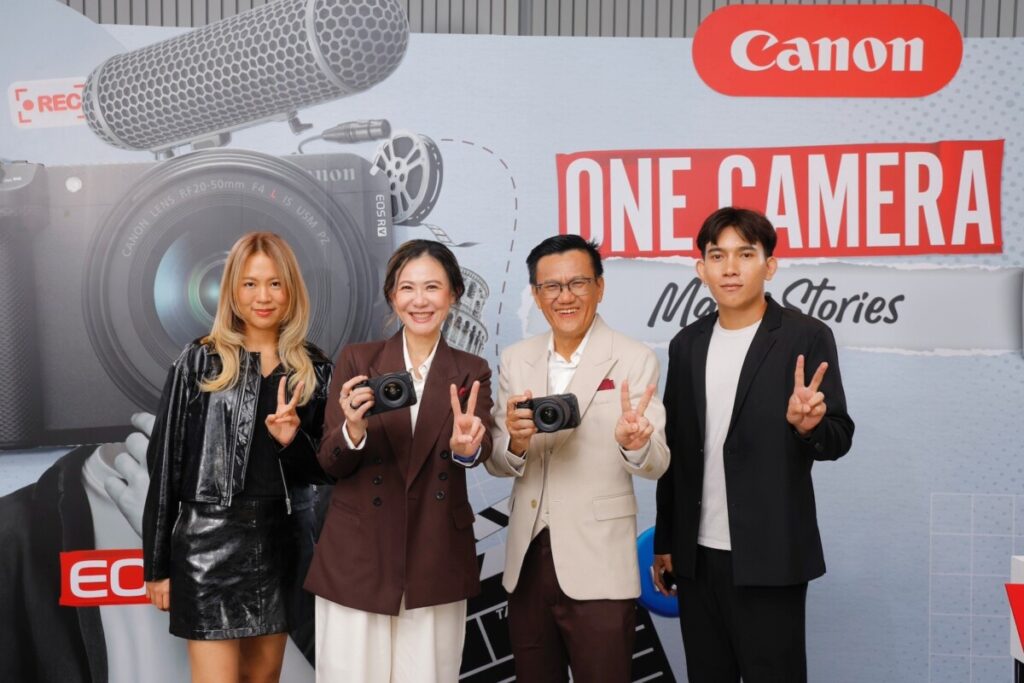 แคนนอน เปิดตัว EOS R6 V กล้องฟูลเฟรม "ตัวเดียวเอาอยู่" คู่เลนส์พาวเวอร์ซูม เจาะกลุ่มครีเอเตอร์