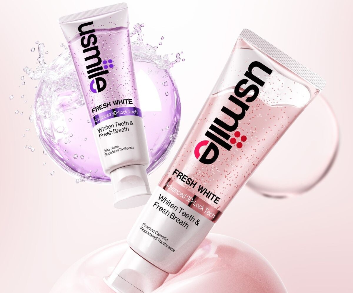 “usmile Fresh White” ยาสีฟันน้ำหอมพรีเมียม เจาะเทรนด์ Mouth Perfume ทั่วโลก