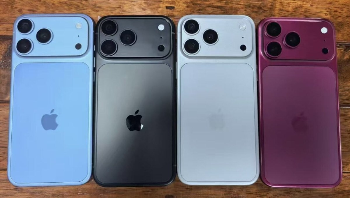 iPhone 18 Pro เผยภาพหลุดเครื่องดัมมี่ชัดเจน สีไฮไลต์เป็นสีแดง “Cherry”