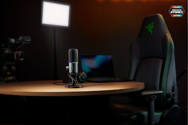 Razer เปิดตัว Seiren V3 Pro ไมค์ไดนามิกตัวท็อป 32-bit float รองรับ USB และ XLR เอาใจสตรีมเมอร์