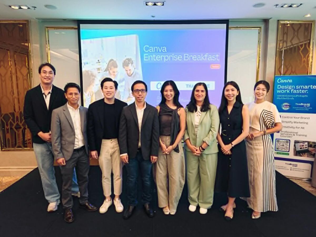 Thaiware จับมือ Canva บุกตลาดองค์กรไทย เปิดตัว ‘Canva Enterprise’ พ่วง AI 2.0 ปลดล็อกความคิดสร้างสรรค์ธุรกิจ