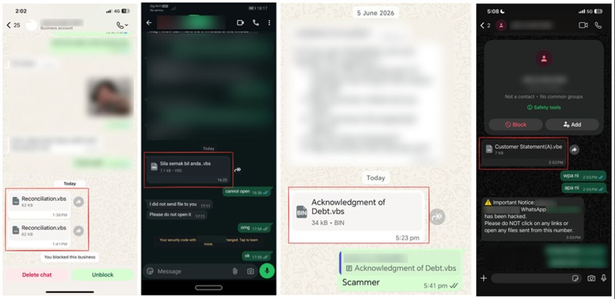 เตือนภัย WhatsApp ระบาดหนัก! แคมเปญมัลแวร์สายพันธุ์ใหม่ สวมรอยบัญชีคนคุ้นเคย ส่งเอกสารธุรกิจปลอมหลอกแฮกระบบ