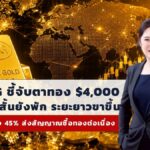 YLG ชี้จับตาทองที่ 4,000 ดอลลาร์ ระยะสั้นยังพักฐาน ระยะยาวเป็นขาขึ้น เผยธนาคารกลาง 45% แห่ซื้อเพิ่มหนุนขาขึ้นระยะยาว