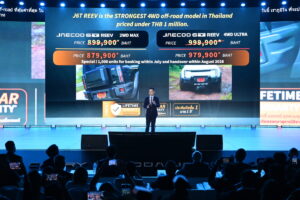 JAECOO 6T REEV เปิดตัวในไทย เอสยูวีขับเคลื่อน 4 ล้อ เทคโนโลยี REEV เคาะราคาเริ่ม 8.79 แสนบาท