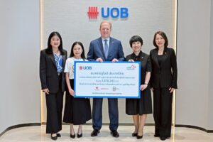 ยูโอบี ประเทศไทย มอบ 1.88 ล้าน ยกระดับคุณภาพชีวิตเด็กห่างไกล ครอบคลุมสุขภาพ-ภาษา-ดิจิทัล