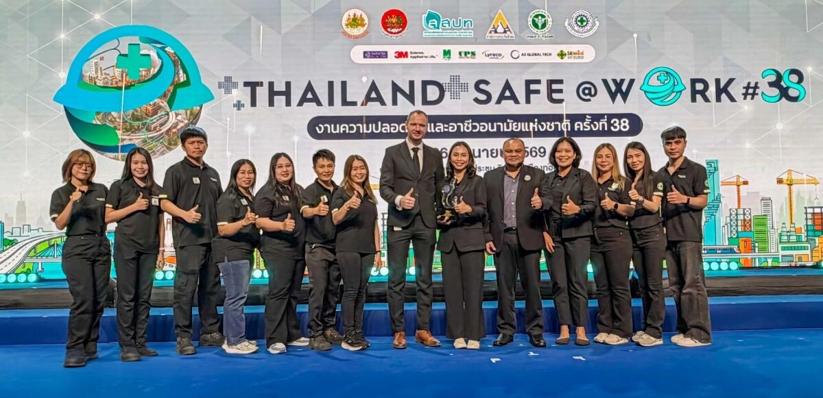 ชไนเดอร์ อิเล็คทริค บางปู คว้าแพลตินัม 5 ปีซ้อน ชูโรงงานอัจฉริยะ 'อุบัติเหตุเป็นศูนย์' ลดคาร์บอน 1 พันตัน