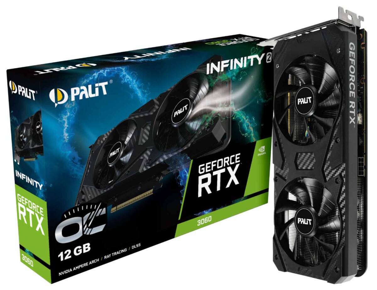PALIT เปิดตัว GeForce RTX 3060 Infinity 2 OC อัดแน่น VRAM 12GB เจาะกลุ่มเกมเมอร์-ครีเอเตอร์สายคุ้ม