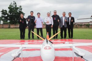 สธ. จับมือ ทรู เปิดตัว SkyBridge แพลตฟอร์มโดรนการแพทย์อัตโนมัติครั้งแรกของไทย นำร่อง "ปัวโมเดล" กู้วิกฤตพื้นที่ห่างไกล
