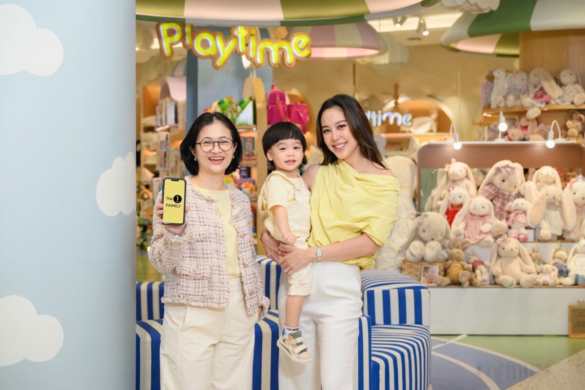 The 1 เผยอินไซต์กลุ่มครอบครัวกำลังซื้อโต 2 เท่า ปรับกลยุทธ์ส่ง "The 1 Family" รวมสิทธิประโยชน์แม่-ลูกครบจบในแอปเดียว