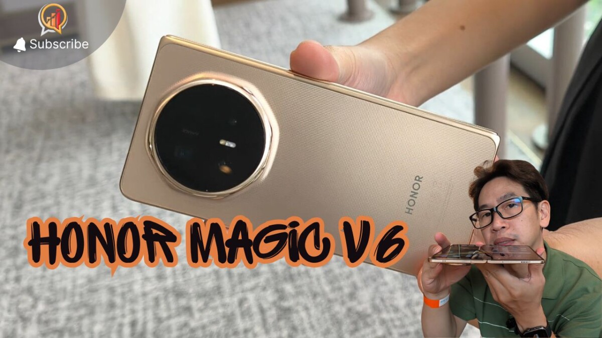 สัมผัสแรก HONOR Magic V6 จอพับพรีเมียม สเปกสุด กล้องจบในตัวเดียว