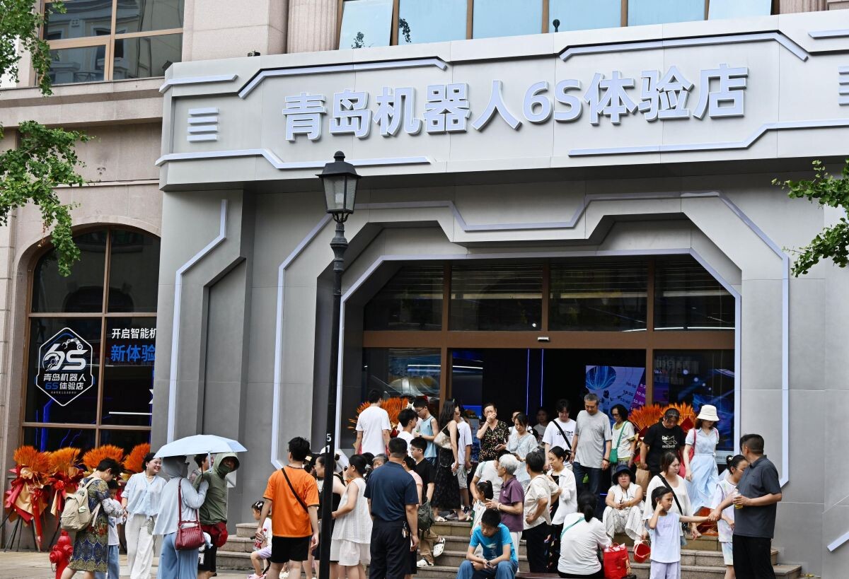 ชิงเต่าประเดิมเปิด 'ร้านค้าหุ่นยนต์ 6S' แห่งแรก ดันเทคโนโลยีอัจฉริยะสู่ชีวิตประจำวัน