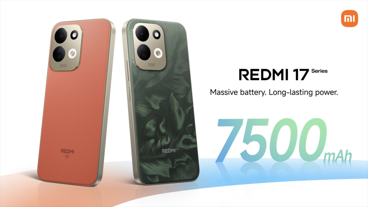 เสียวหมี่เปิดตัว REDMI 17 Series ชูแบตฯ 7500mAh จอใหญ่ 6.9 นิ้ว ลุยตลาดเริ่มต้น 6,999 บาท