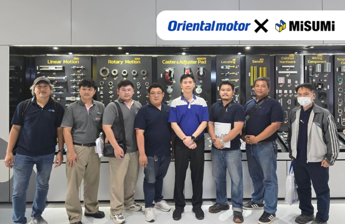 MISUMI Thailand ผนึกกำลัง Oriental Motor จัดอบรมเทคนิคเลือกมอเตอร์ ปั้นวิศวกรไทยขับเคลื่อนระบบ Automation