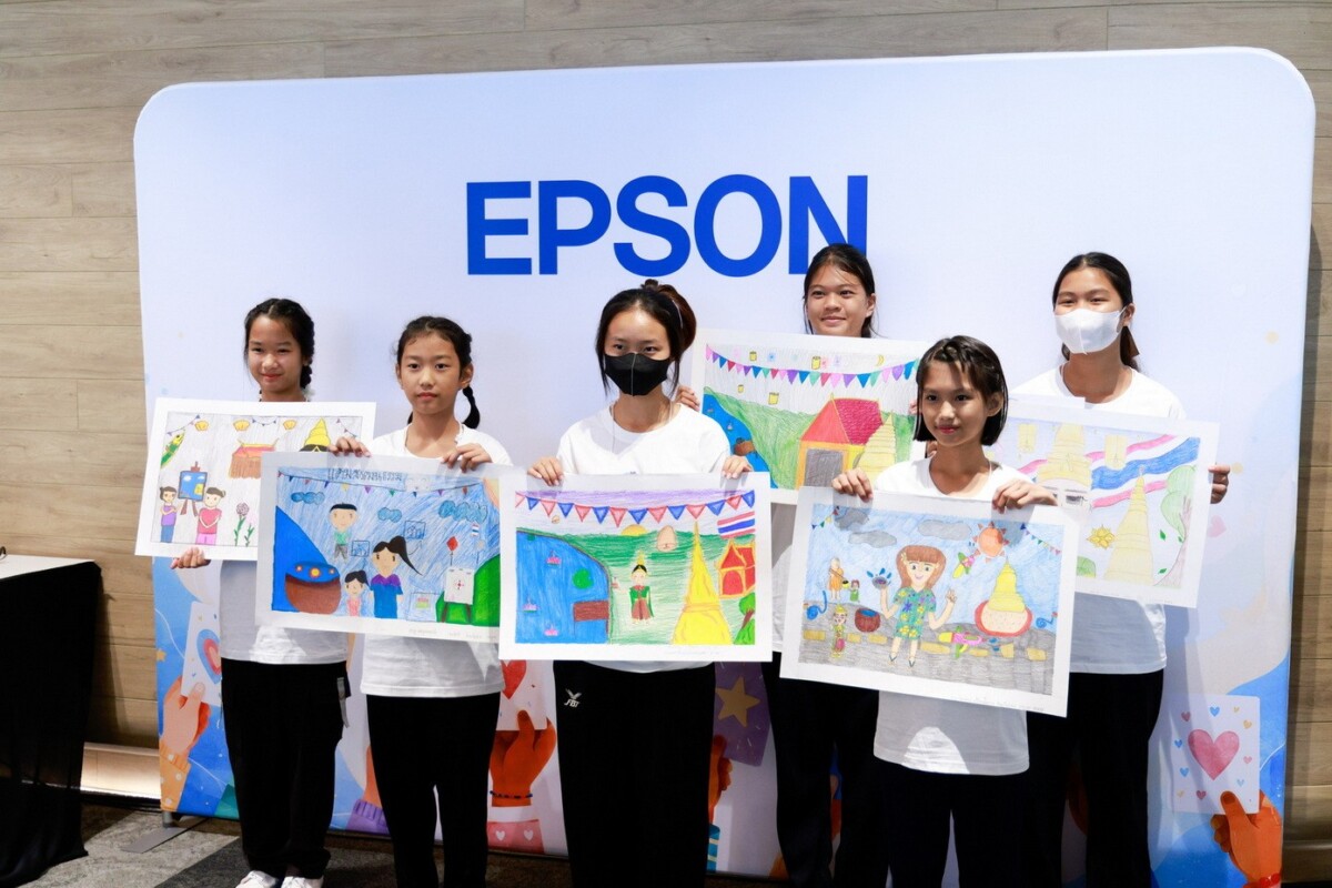 เอปสัน สานต่อ ‘การ์ดนี้เพื่อน้อง’ ปีที่ 21 มอบ 1 แสนบาท หนุนพลังศิลปะเยาวชน