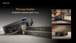 Dreame เปิดตัว X60 Ultra Extreme หุ่นยนต์ดูดฝุ่นถูพื้นเรือธง ชูนวัตกรรมแขนกลคู่ยืดขยายได้รุ่นแรกของโลก เคาะราคา 52,990 บาท